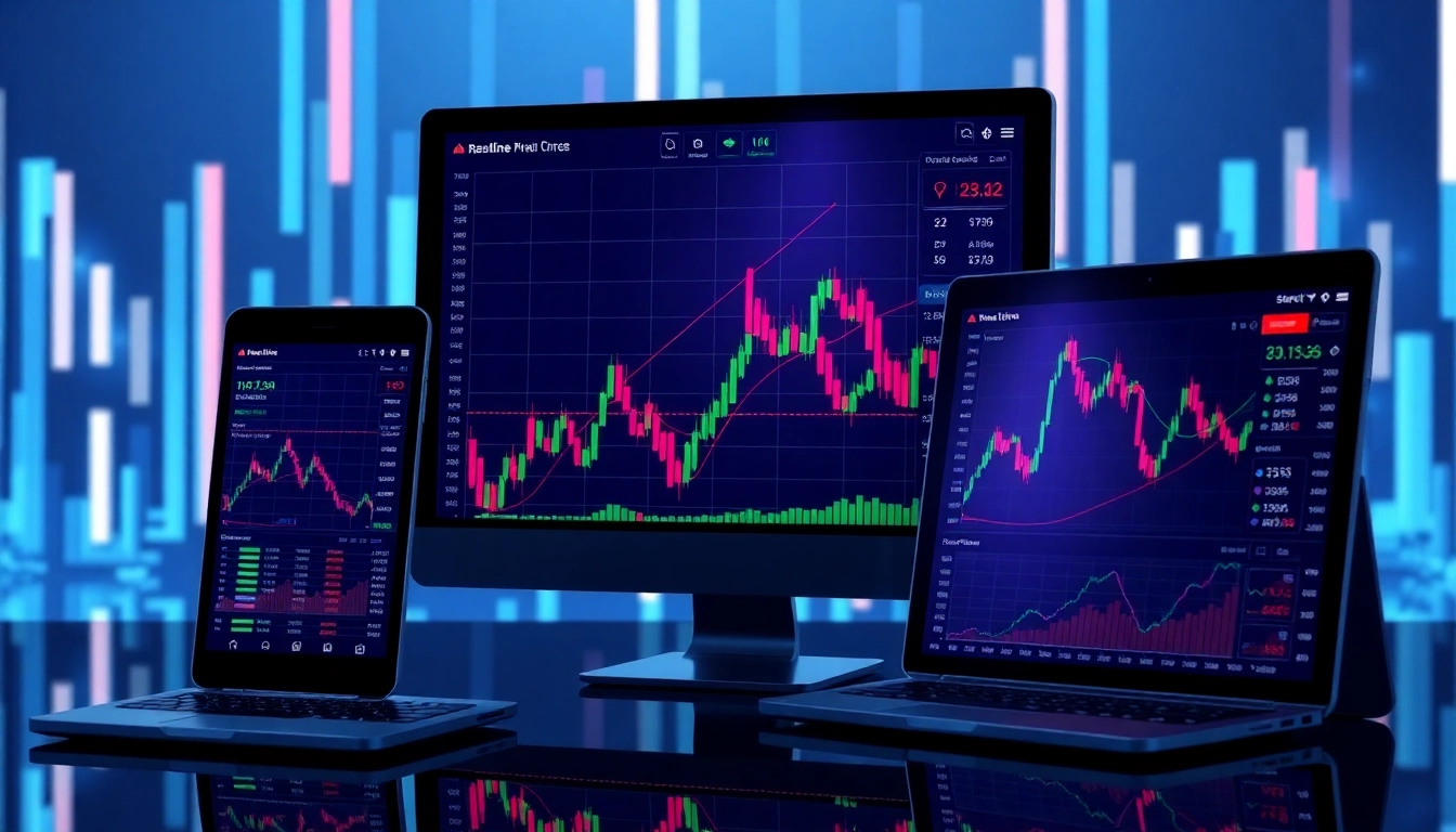 Visual of AICoin crypto trading platform with real-time data and security features, highlighting its market analysis tools for users.