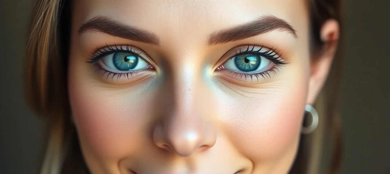 A woman with a refreshed look after Oberlidstraffung Zürich, showcasing eye-opening results with natural appeal for screen readers.