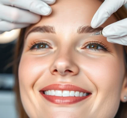 Experienced Zürich specialist performing Botox Behandlung to smooth facial wrinkles with precision and care.