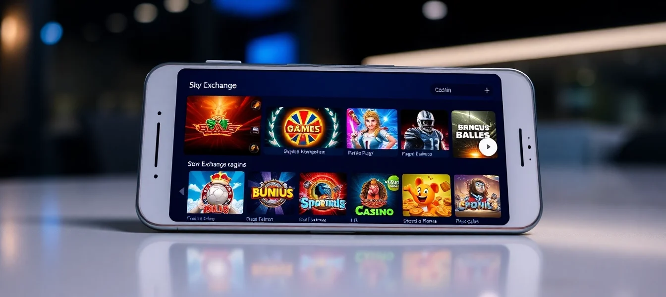 Download the Sky Exchange App for seamless betting on sports and casino games with secure, instant transactions.
