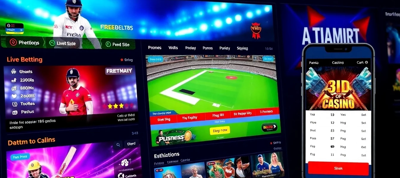Engaging image of fairplay online sportsbook with live cricket betting and casino games in action.