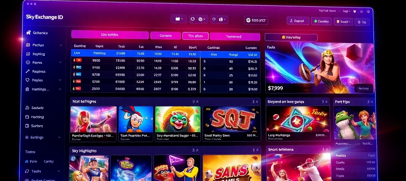 Securely manage your Sky Exchange ID for seamless access to live casino and sports betting experiences, highlighted by intuitive interface and real-time updates for players in India.