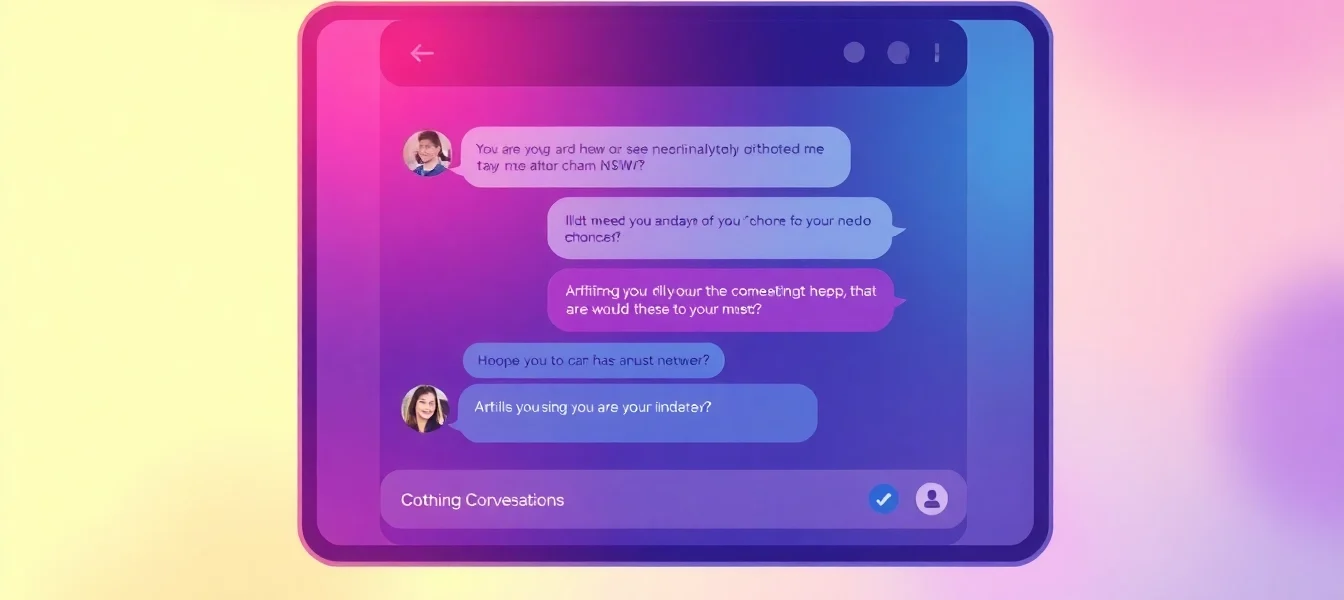Engaging scene depicting a NSFW AI chat interaction on a smartphone screen, highlighting unfiltered AI conversations and digital intimacy for accessibility.