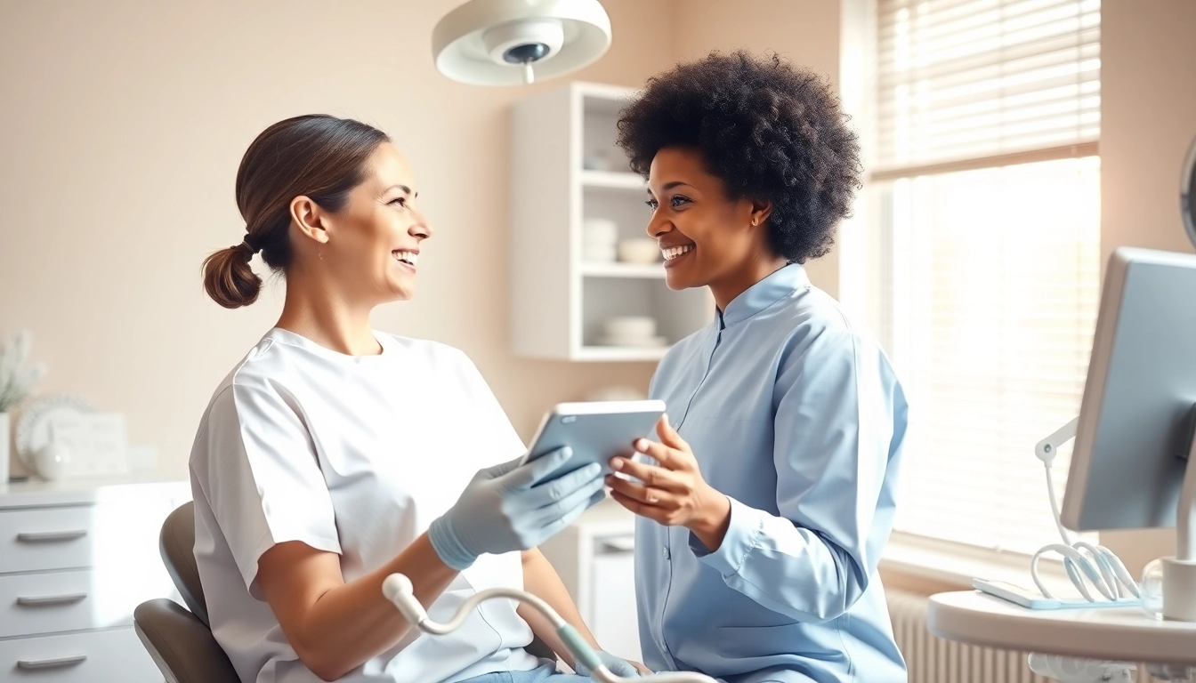 Ventura Bright Dental team providing friendly dental care in a modern, welcoming clinic setting
