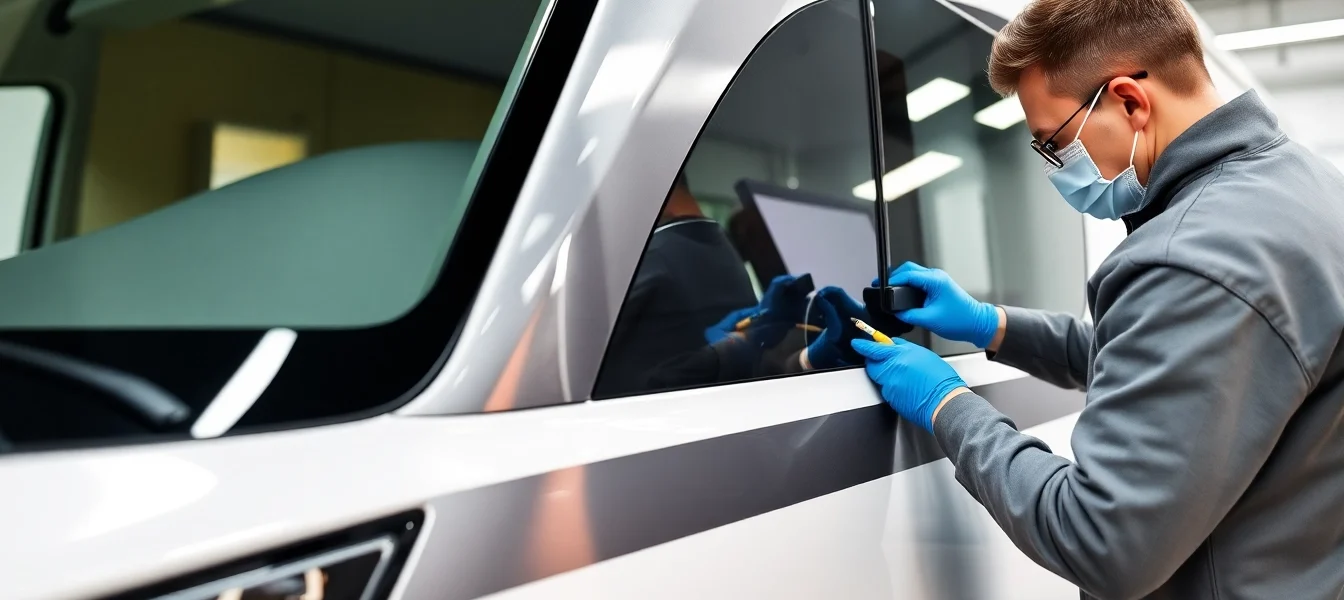 Professional applying Wohnmobil Politursiegelung to enhance shine and protection on a camper